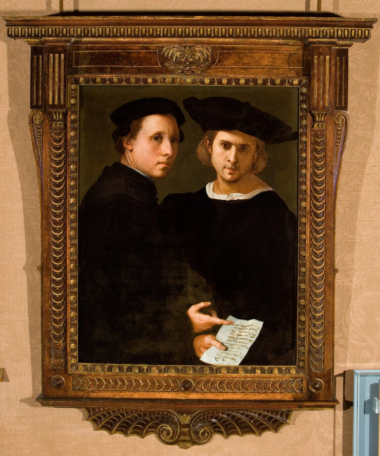 Jacopo Pontormo Two Men with a Passage Palazzo Cini Gallery