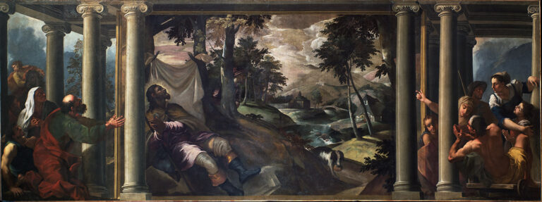Jacopo Tintoretto Saint Roch in the Wilderness Church of San Rocco