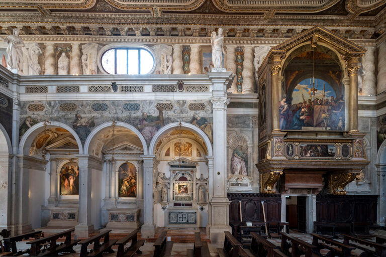Side Chapels in the church of San Sebastiano