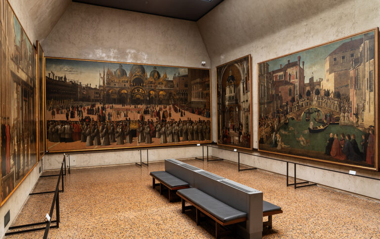 Bellini Procession Gallerie dell'Accademia True Cross Cycle