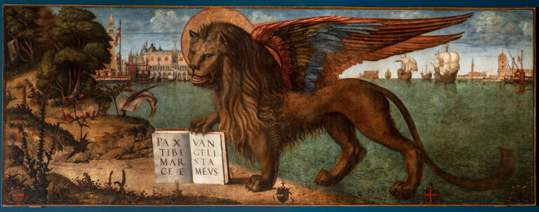 Vittore Carpaccio Lion of Saint Mark Palazzo Ducale